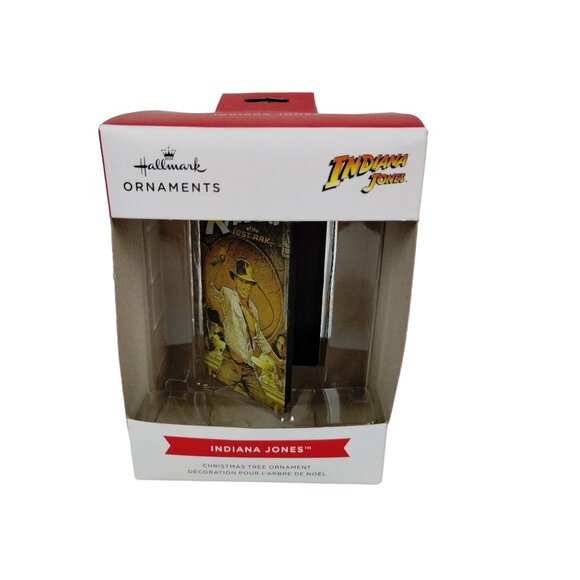 Hallmark Indiana Jones VHS Tape Christmas Tree Ornament - Picture 4 of 10